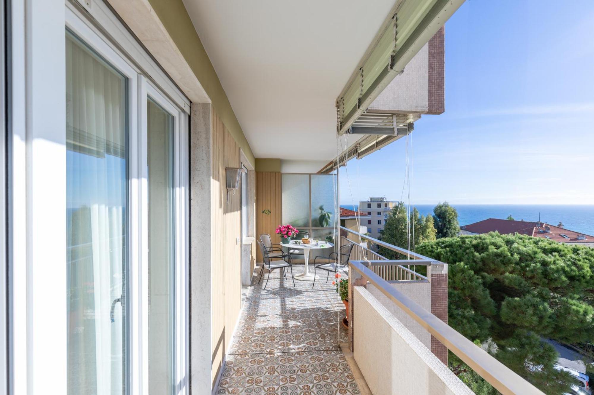 282 - Casa Boscobello, Terrazzo Vista Mare E Parcheggio Privato A 15 Minuti A Piedi Dal Teatro Ariston Санремо Екстер'єр фото