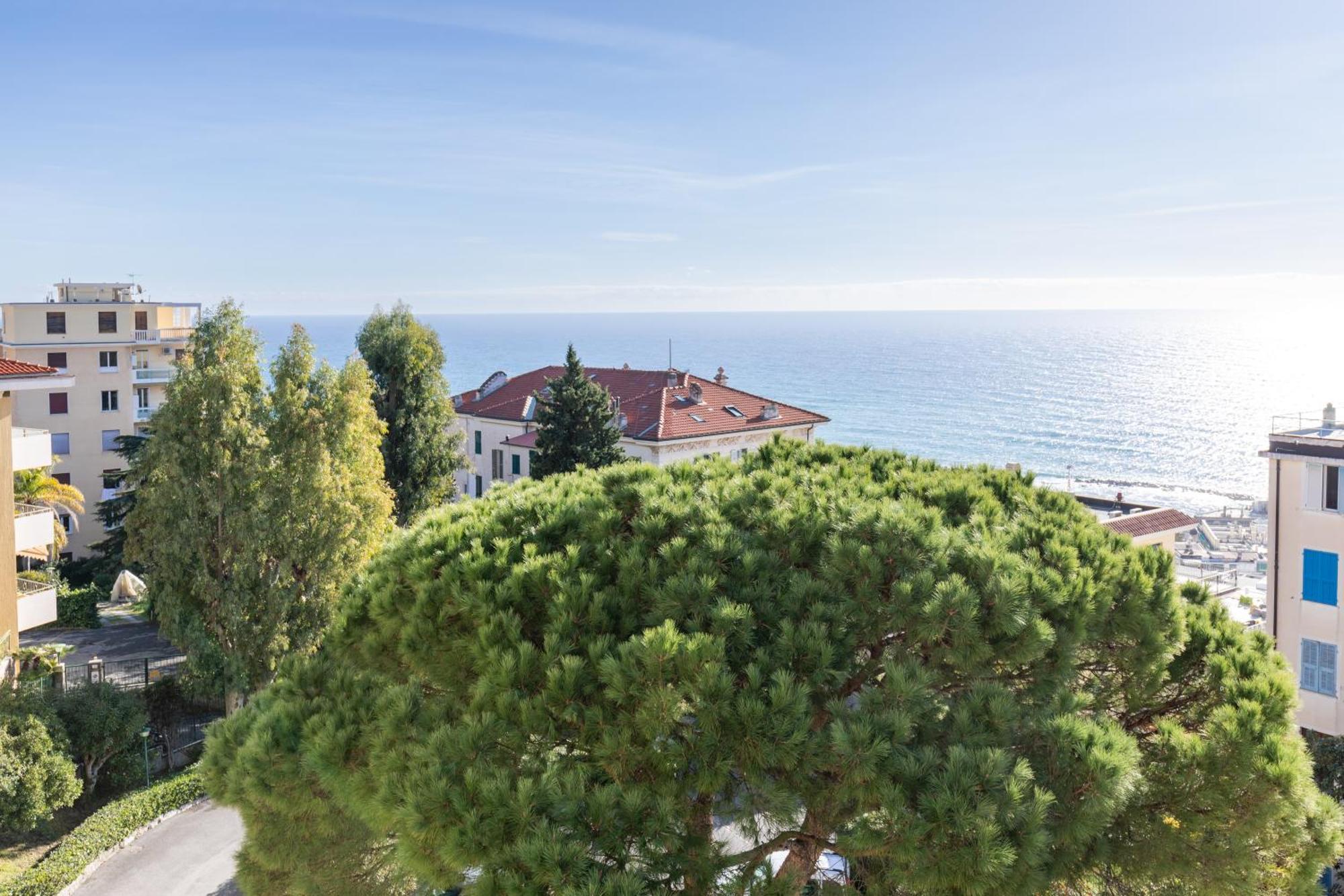 282 - Casa Boscobello, Terrazzo Vista Mare E Parcheggio Privato A 15 Minuti A Piedi Dal Teatro Ariston Санремо Екстер'єр фото