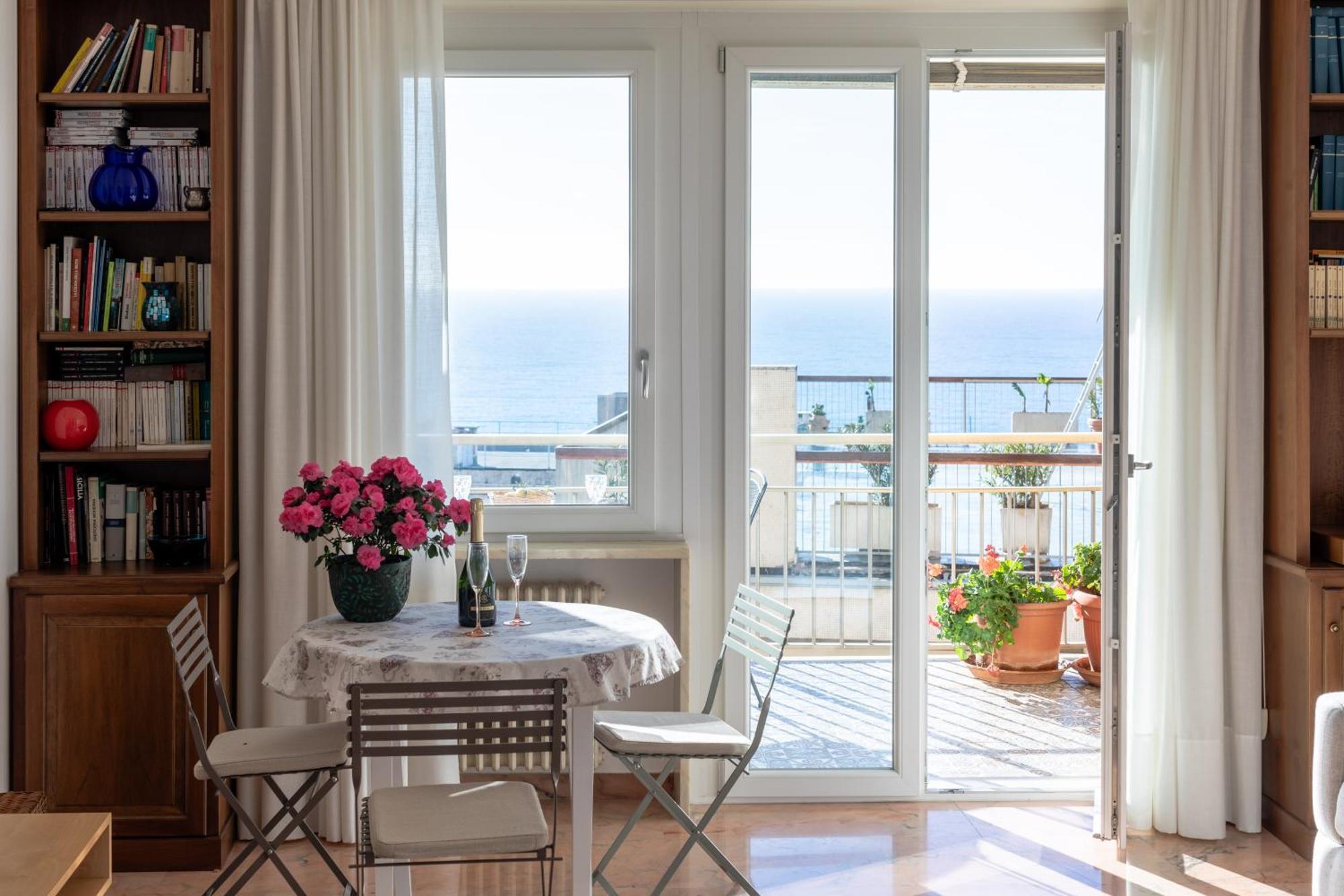 282 - Casa Boscobello, Terrazzo Vista Mare E Parcheggio Privato A 15 Minuti A Piedi Dal Teatro Ariston Санремо Екстер'єр фото