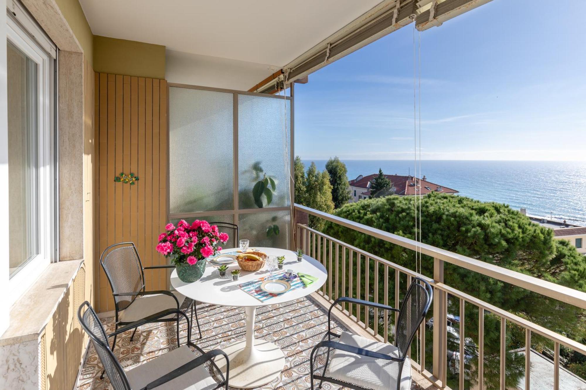 282 - Casa Boscobello, Terrazzo Vista Mare E Parcheggio Privato A 15 Minuti A Piedi Dal Teatro Ariston Санремо Екстер'єр фото
