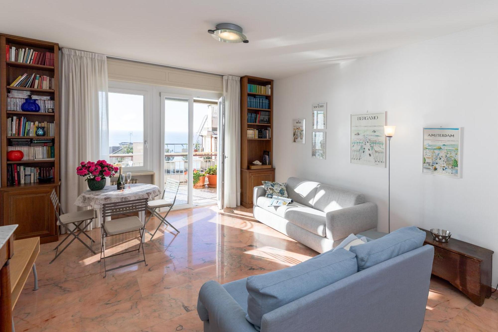 282 - Casa Boscobello, Terrazzo Vista Mare E Parcheggio Privato A 15 Minuti A Piedi Dal Teatro Ariston Санремо Екстер'єр фото